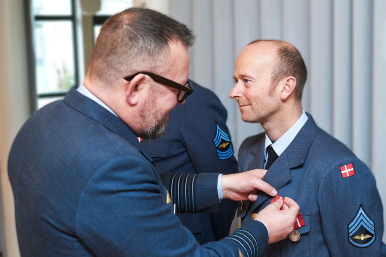 Thomas får medalje